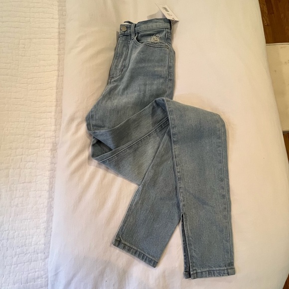 Brand New WeWoreWhat Stiletto Slit skinny jeans - Picture 9 of 9